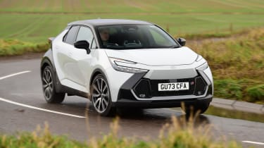 Toyota C-HR - front cornering